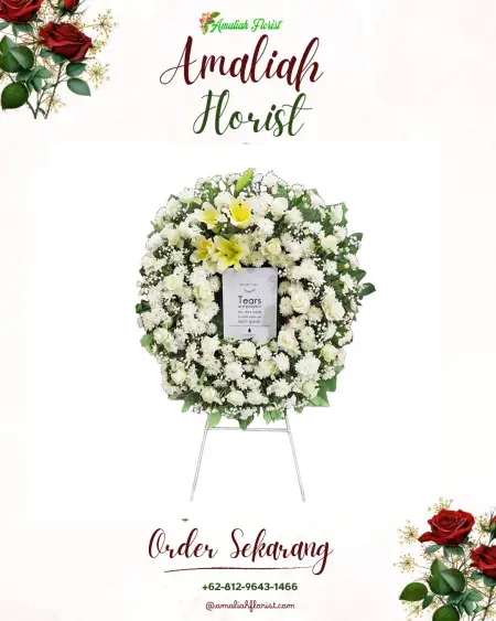 Krans Bunga Duka Purwokerto Wetan